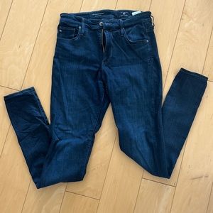 AG The Farah Skinny high rise skinny jeans